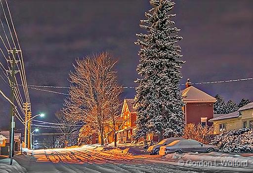 Snowy McGill Street_48137-8.jpg - Photographed at Smiths Falls, Ontario, Canada.